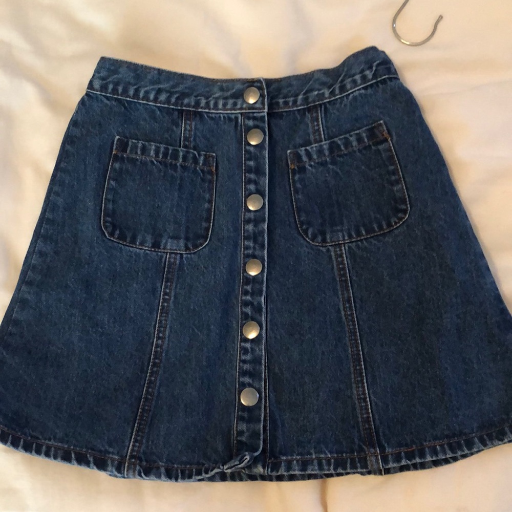 BDG denim skirt